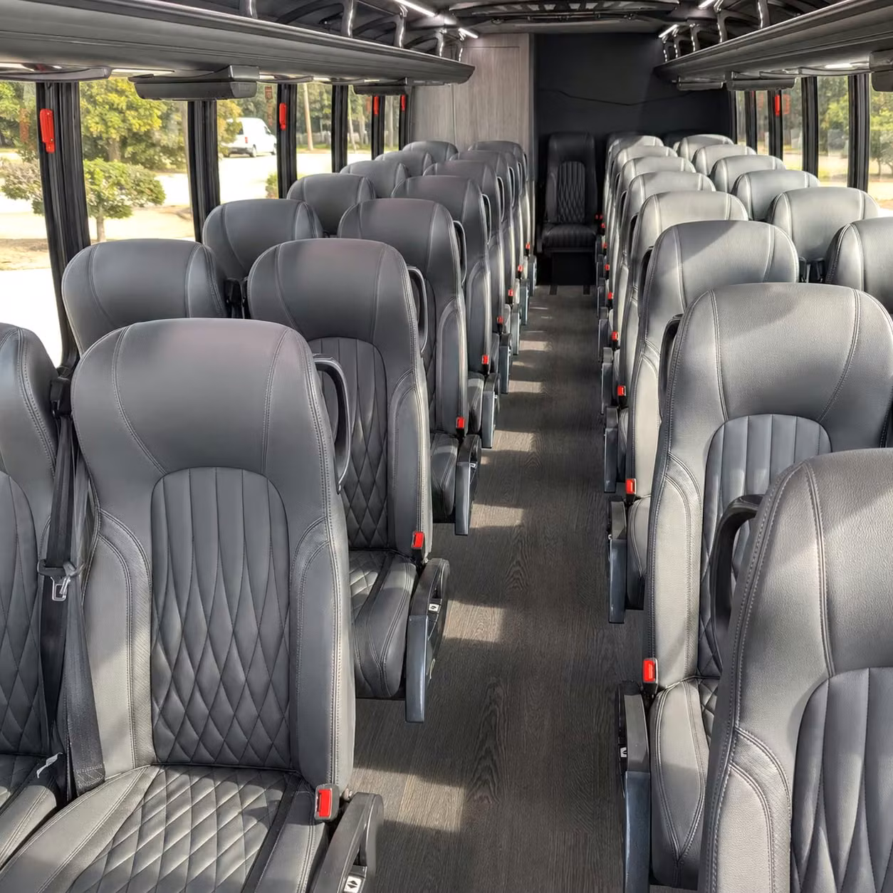 35 passenger minibus inside