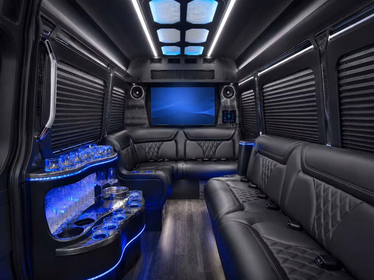 airport transfers and deployment shuttles for military personnel in downey