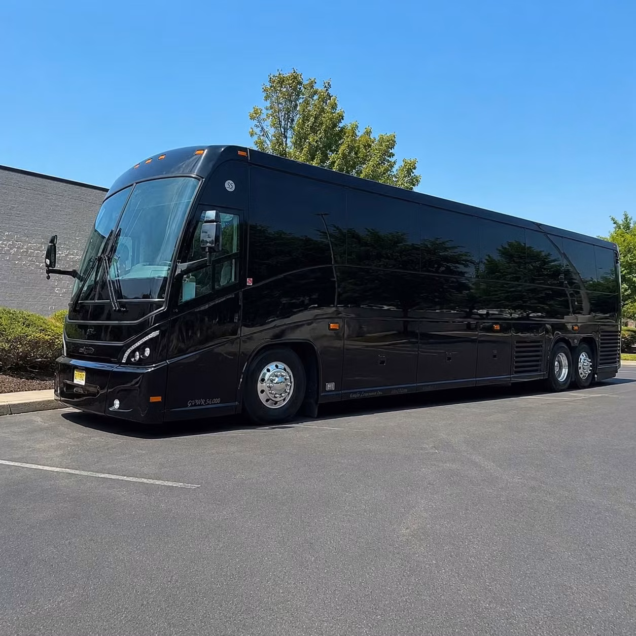 charter bus rentals for downey area law enforcement training and transfers