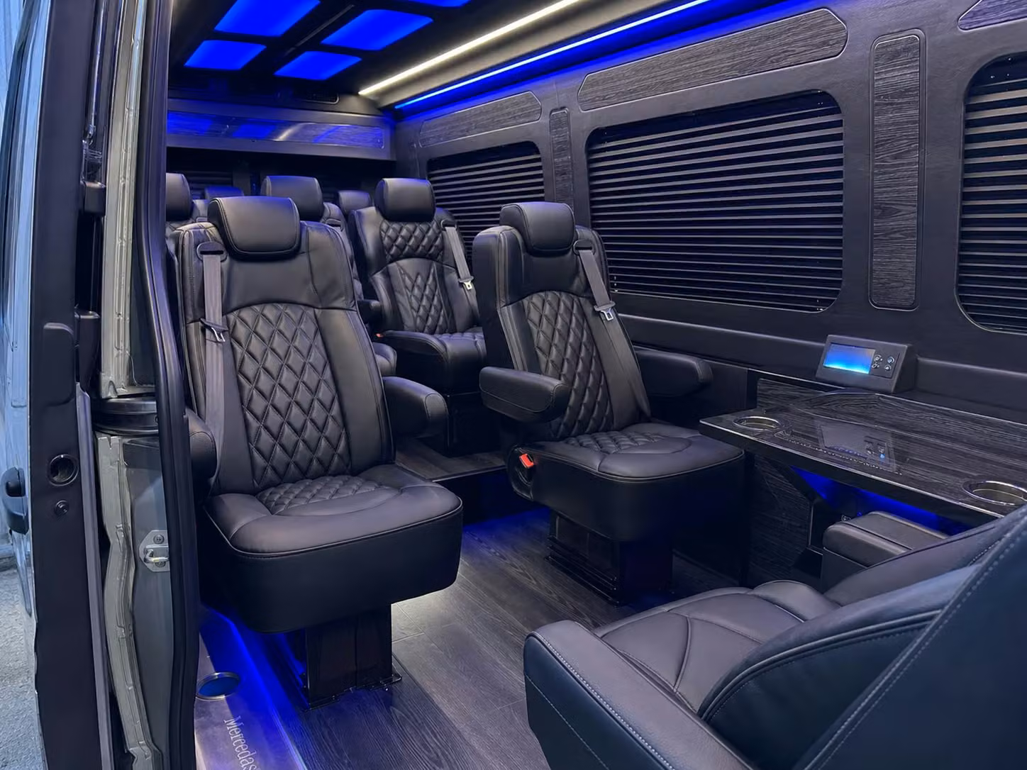 sprinter van transportation for groups and events across downey